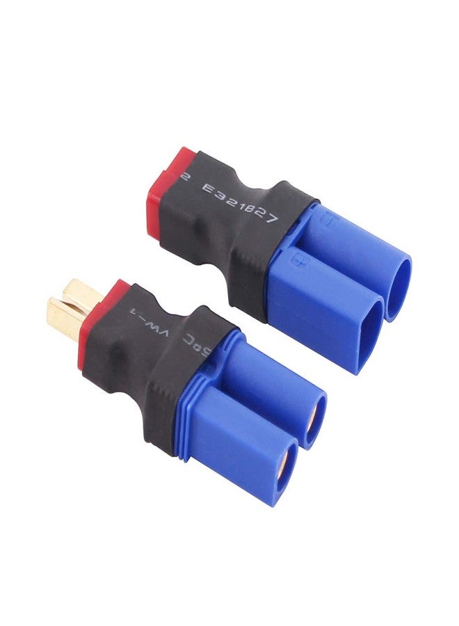 OliRC 4pcs EC5 to T-Plug Style Male Female RC Connector Adapter(C82-4) - Image 3